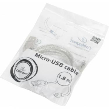 Дата кабель Cablexpert USB 2.0 AM to Micro 5P 1.8m Фото 1