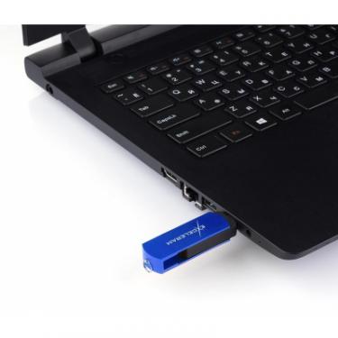 USB флеш накопитель eXceleram 32GB P2 Series Blue/Black USB 2.0 Фото 6