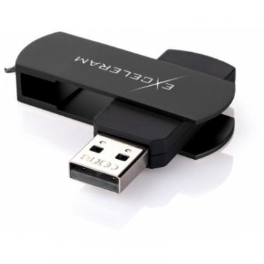 USB флеш накопитель eXceleram 8GB P2 Series Black/Black USB 2.0 Фото 1