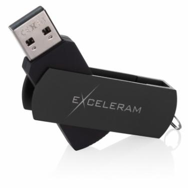USB флеш накопитель eXceleram 8GB P2 Series Black/Black USB 2.0 Фото 2