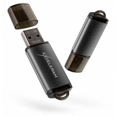 USB флеш накопитель eXceleram 32GB A3 Series Black USB 3.1 Gen 1 Фото