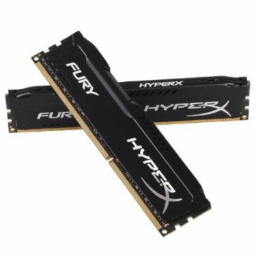 Модуль памяти для компьютера Kingston Fury (ex.HyperX) DDR4 16GB (2x8GB) 3466 MHz HyperX FURY Black Фото 2
