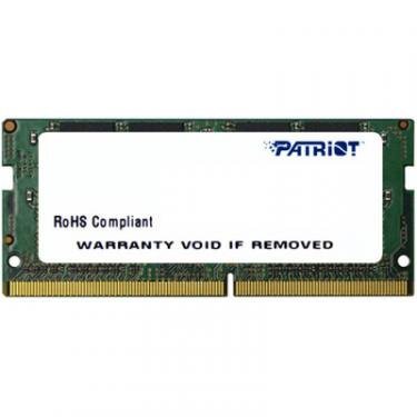 Модуль памяти для ноутбука Patriot SoDIMM DDR4 4GB 2133 MHz Фото