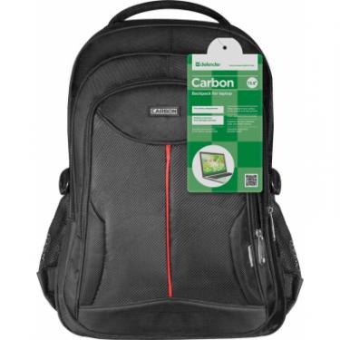 Рюкзак для ноутбука Defender 15.6" Carbon black Фото 7