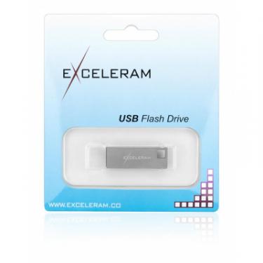 USB флеш накопитель eXceleram 32GB U1 Series Silver USB 3.1 Gen 1 Фото 5