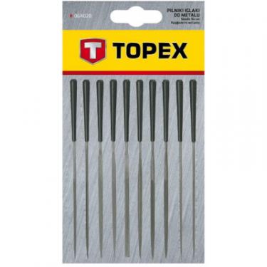 Набор надфилей Topex игольчатые по металлу набор 10 шт. Фото 1
