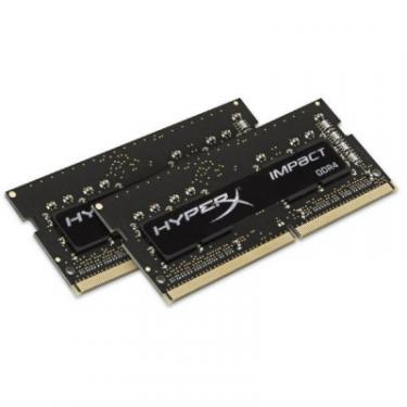Модуль памяти для ноутбука Kingston Fury (ex.HyperX) SoDIMM DDR4 16GB (2x8GB) 2133 MHz HyperX Impact Фото 1