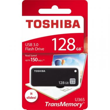 USB флеш накопитель Toshiba 128GB U365 Black USB 3.0 Фото 4