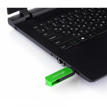 USB флеш накопитель eXceleram 64GB P2 Series Green/Black USB 2.0 Фото 6