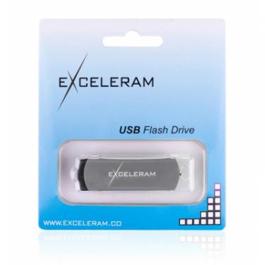 USB флеш накопитель eXceleram 64GB P2 Series Gray/Black USB 3.1 Gen 1 Фото 7