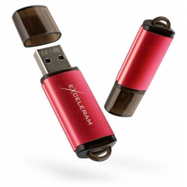 USB флеш накопитель eXceleram 64GB A3 Series Red USB 3.1 Gen 1 Фото