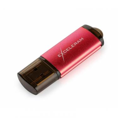 USB флеш накопитель eXceleram 64GB A3 Series Red USB 3.1 Gen 1 Фото 2