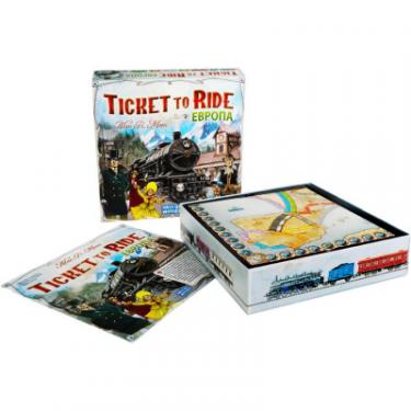 Настольная игра Hobby World Ticket to Ride: Европа (3-е рус. изд.) Фото 1