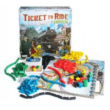 Настольная игра Hobby World Ticket to Ride: Европа (3-е рус. изд.) Фото 5