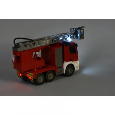 Радиоуправляемая игрушка Same Toy Пожарная машина Mercedes-Benz с лесницей 1:20 Фото 6