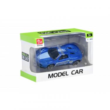Спецтехника Same Toy Model Car Полиция синяя Фото 2