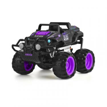 Радиоуправляемая игрушка Monster Smash-Ups RASH CAR на р/у - ЧЕРНАЯ ВДОВА фиолетово-черный, а Фото