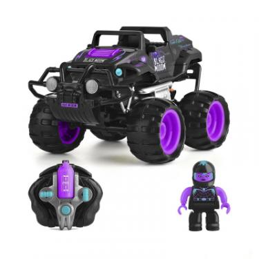 Радиоуправляемая игрушка Monster Smash-Ups RASH CAR на р/у - ЧЕРНАЯ ВДОВА фиолетово-черный, а Фото 1