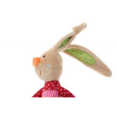 Мягкая игрушка Sigikid Кролик с погремушкой 26 см Фото 3
