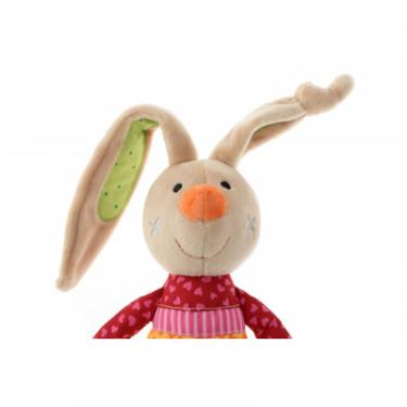 Мягкая игрушка Sigikid Кролик с погремушкой 26 см Фото 4