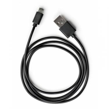 Дата кабель Vinga USB 2.0 AM to Micro 5P PVC 1m black Фото