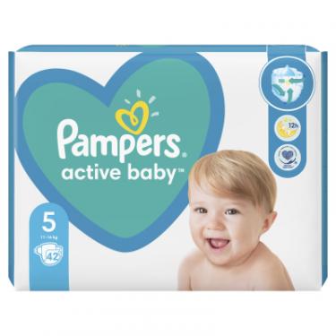 Подгузники Pampers Active Baby Junior Розмір 5 (11-16 кг) 42 шт Фото 1
