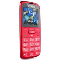 Мобильный телефон Sigma Comfort 50 Slim2 Red Фото 3