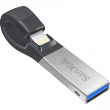 USB флеш накопитель SanDisk 16GB iXpand USB 3.0/Lightning Фото 2