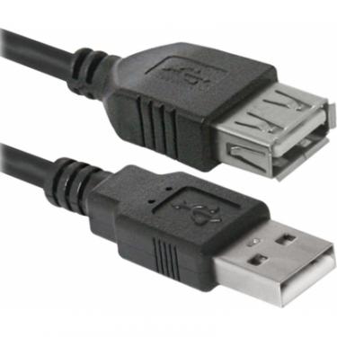 Дата кабель Defender USB 2.0 AM/AF 3m Фото 1