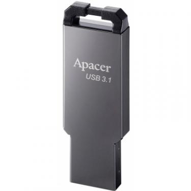USB флеш накопитель Apacer 16GB AH360 Ashy USB 3.1 Gen1 Фото 1