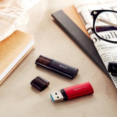 USB флеш накопитель Apacer 64GB AH25B Red USB 3.1 Gen1 Фото 4