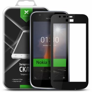 Стекло защитное Vinga для Nokia 1 Black Фото