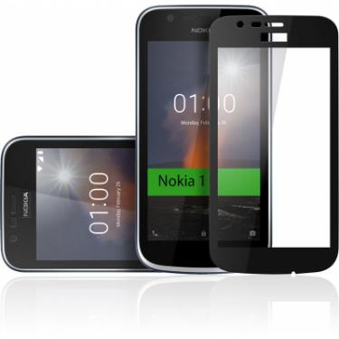Стекло защитное Vinga для Nokia 1 Black Фото 3