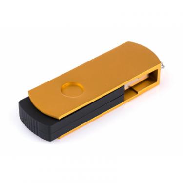 USB флеш накопитель eXceleram 128GB P2 Series Gold/Black USB 3.1 Gen 1 Фото 5