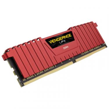 Модуль памяти для компьютера Corsair DDR4 32GB (2x16GB) 3000 MHz Vengeance LPX Red Фото 1