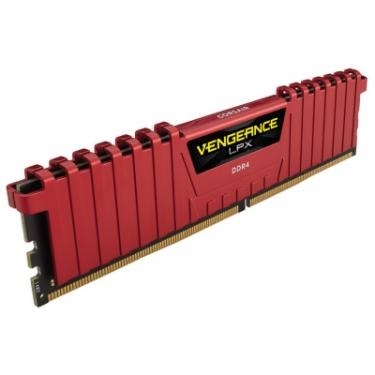 Модуль памяти для компьютера Corsair DDR4 32GB (2x16GB) 3000 MHz Vengeance LPX Red Фото 2
