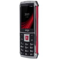 Мобильный телефон Ergo F246 Shield Black Red Фото 6