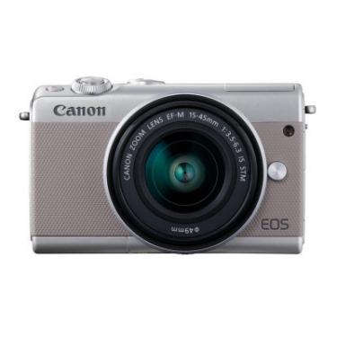 Цифровой фотоаппарат Canon EOS M100 15-45 IS STM Kit Grey Фото 1