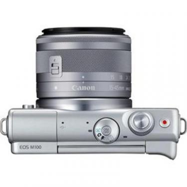 Цифровой фотоаппарат Canon EOS M100 15-45 IS STM Kit Grey Фото 3