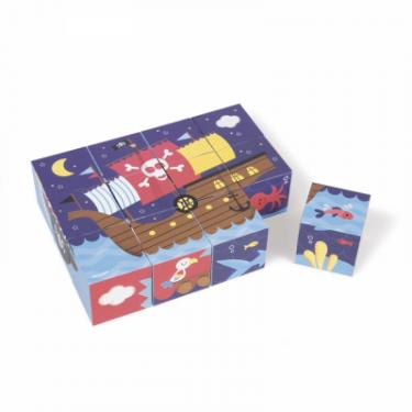 Кубики Janod Пираты (картонные) Фото