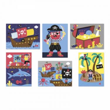Кубики Janod Пираты (картонные) Фото 2