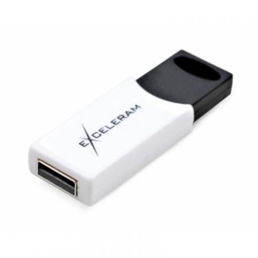 USB флеш накопитель eXceleram 32GB H2 Series White/Black USB 2.0 Фото 2