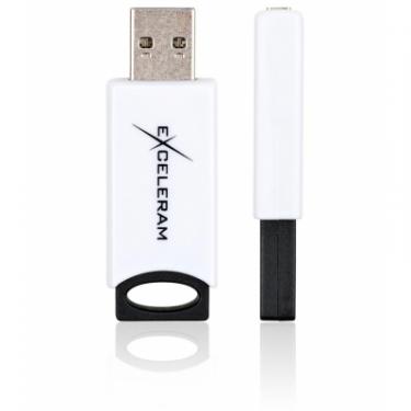 USB флеш накопитель eXceleram 32GB H2 Series White/Black USB 2.0 Фото 3
