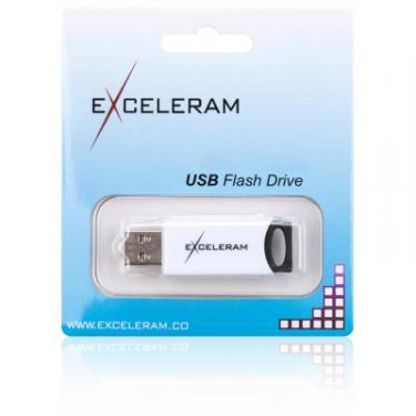 USB флеш накопитель eXceleram 32GB H2 Series White/Black USB 2.0 Фото 5