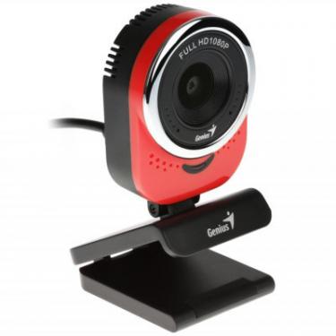 Веб-камера Genius QCam 6000 Full HD Red Фото 1