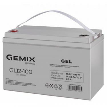Батарея к ИБП Gemix GL 12В 100 Ач Фото 1
