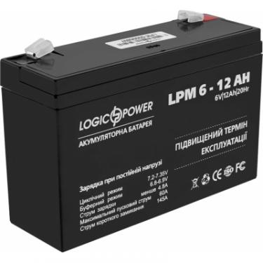Батарея к ИБП LogicPower LPM 6В 12 Ач Фото