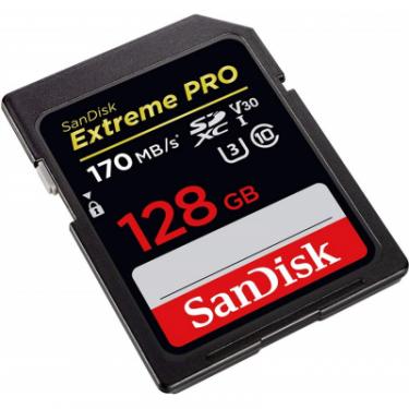 Карта памяти SanDisk 128GB SDXC UHS-I U3 Фото