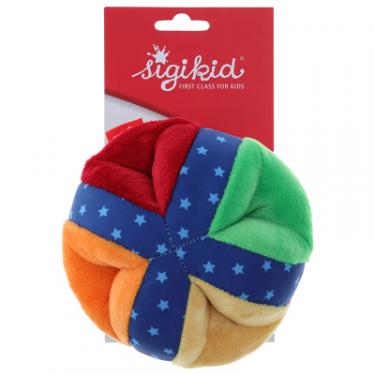 Погремушка Sigikid Разноцветный мяч 12 см Фото 6