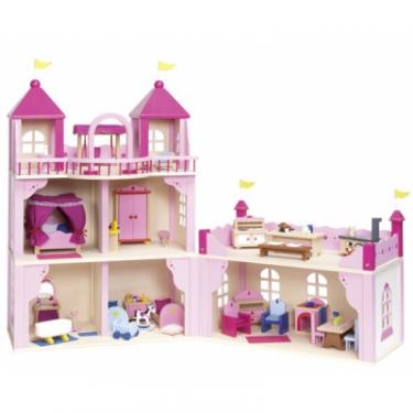 Игровой набор Goki Кукольный домик Замок 2 этажа, закрывающийся Фото